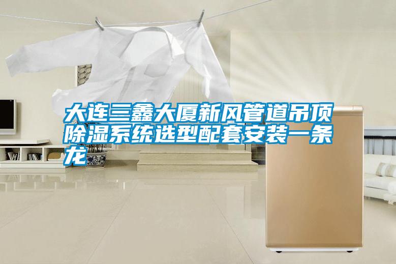 大連三鑫大廈新風管道吊頂除濕系統(tǒng)選型配套安裝一條龍