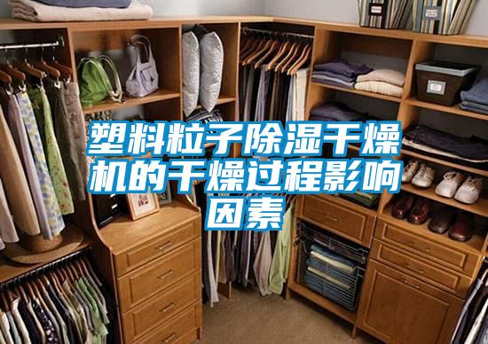 塑料粒子除濕干燥機(jī)的干燥過(guò)程影響因素