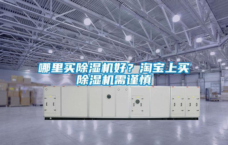 哪里買除濕機好？淘寶上買除濕機需謹慎