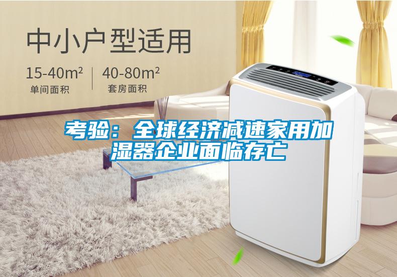 考驗：全球經濟減速家用加濕器企業面臨存亡