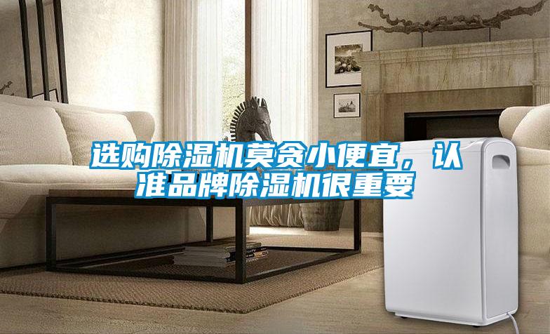 選購(gòu)除濕機(jī)莫貪小便宜，認(rèn)準(zhǔn)品牌除濕機(jī)很重要