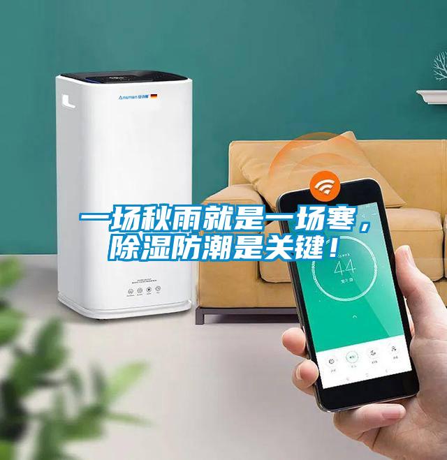 一場秋雨就是一場寒，除濕防潮是關鍵！