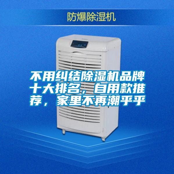 不用糾結除濕機品牌十大排名，自用款推薦，家里不再潮乎乎