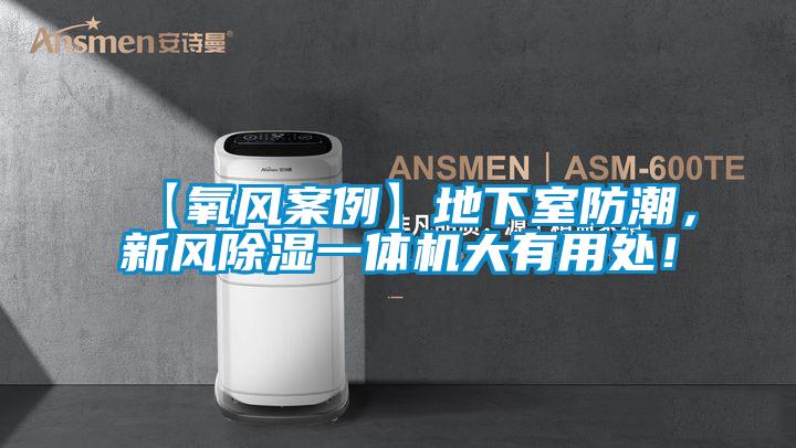 【氧風案例】地下室防潮，新風除濕一體機大有用處！