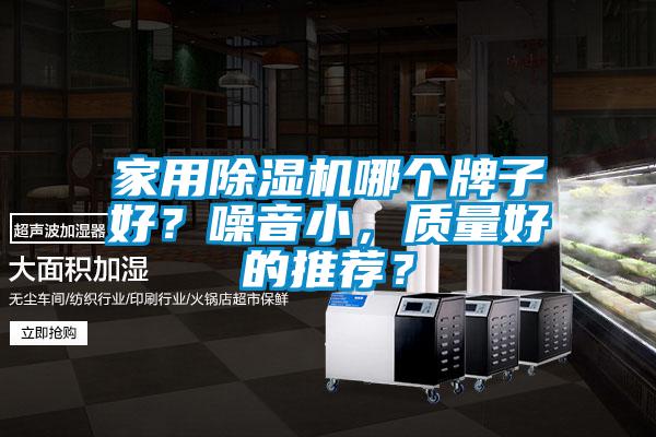 家用除濕機(jī)哪個(gè)牌子好？噪音小，質(zhì)量好的推薦？