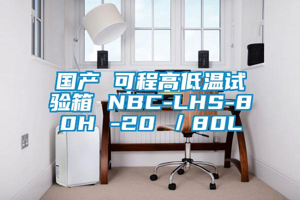 國(guó)產(chǎn) 可程高低溫試驗(yàn)箱 NBC-LHS-80H -20℃/80L