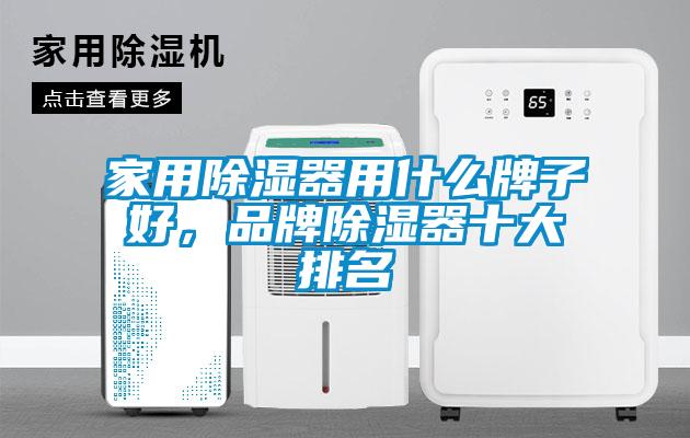家用除濕器用什么牌子好，品牌除濕器十大排名