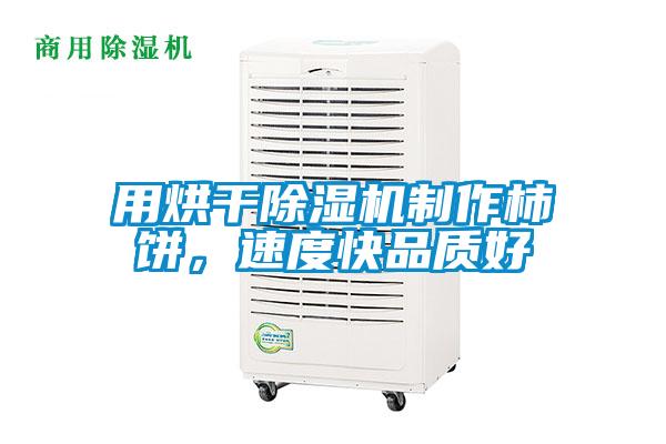 用烘干除濕機制作柿餅，速度快品質(zhì)好