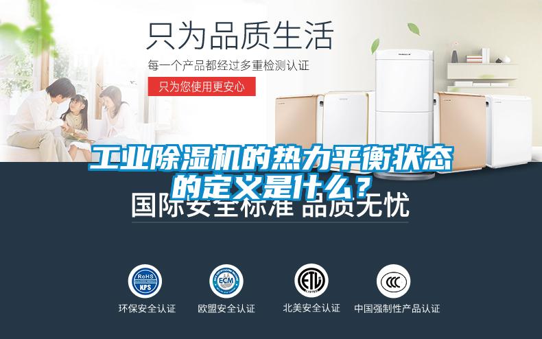 工業(yè)除濕機(jī)的熱力平衡狀態(tài)的定義是什么?