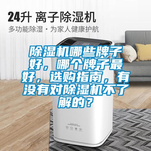 除濕機(jī)哪些牌子好，哪個(gè)牌子最好，選購(gòu)指南，有沒(méi)有對(duì)除濕機(jī)不了解的？