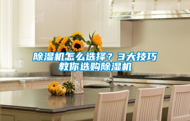 除濕機(jī)怎么選擇？3大技巧教你選購除濕機(jī)
