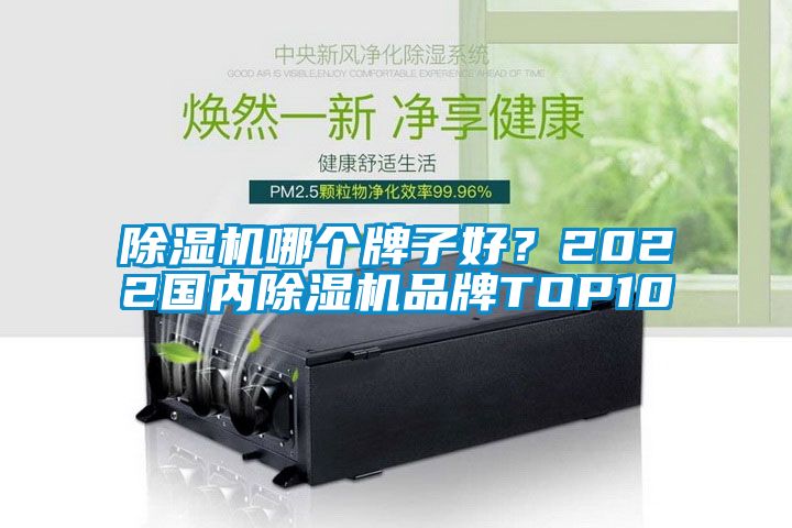 除濕機哪個牌子好？2022國內除濕機品牌TOP10