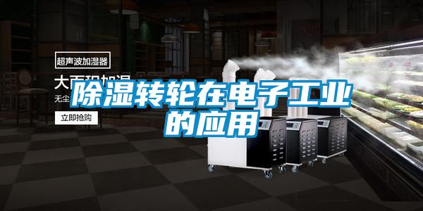 除濕轉輪在電子工業(yè)的應用